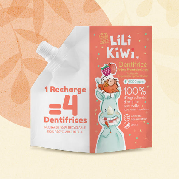 Raspberry-Lychee Toothpaste Refill Image 1