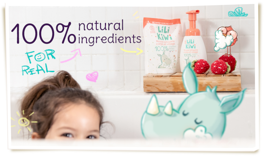 100 % natural ingredients for real